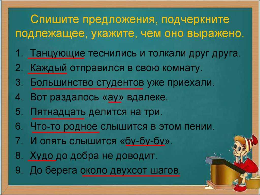 Подчеркните подлежащее в каждом предложении все присутствующие расселись ничто не шевелилось (8 видео) | история русского языка 📕