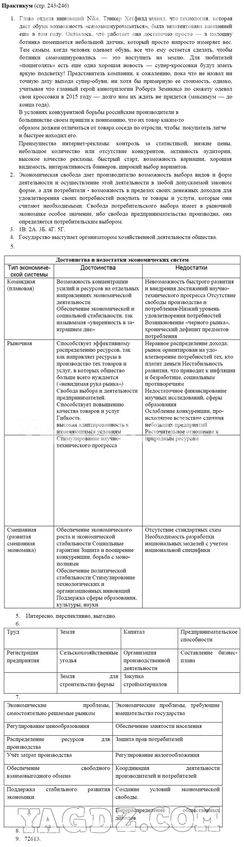 Гдз учебник по обществознанию 8 класс боголюбов академический школьный учебник