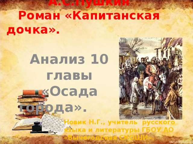 «капитанская дочка» краткое содержание по главам повести пушкина – читать пересказ онлайн