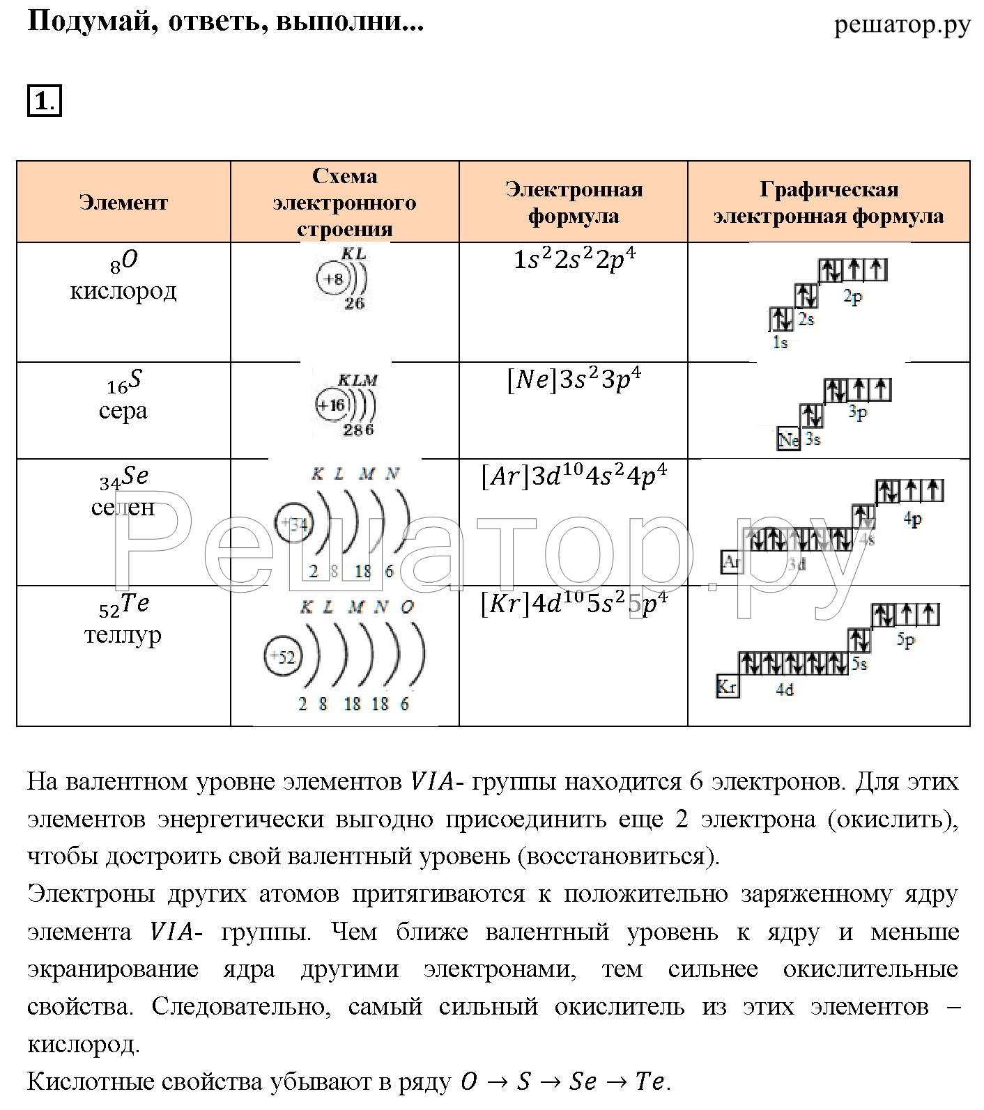 Химия рудзитис 9 класс подумай, ответь, выполни: - гдз решебники | mygdz.info