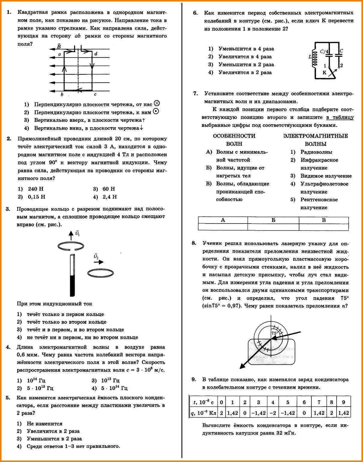 Готовые ответы - сборник задач по физике 7-9 класс перышкин а.в.